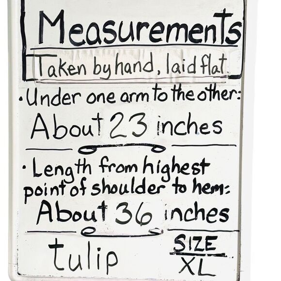 Tulip clothing XL blue & white thin stripe cotton pieced tunic dress w pockets - Picture 11 of 11